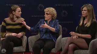 Emma Stone and Jennifer Aniston Star in ‘SNL’ Sketch That Takes On Women in Film – Watch