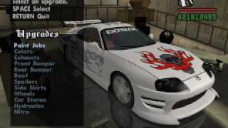GTA SA TUNED CARS MITSUBISHI TOYOTA AND BMW