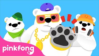 Osos Polares en Movimiento | Cambio Climático | Pinkfong Canciones Infantiles