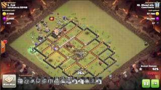 Clash Of Clans - Constanta Clan Vs  Catalunya 2014W - 3 Star War attack by Muad'dib and Praff