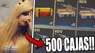 ABRO 500 CAJAS DE ARMAS Y GASTO TODO EN EL NUEVO LUCK ROYALE!!? *me quedo pobre* FREE FIRE