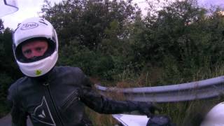 Autobahn fun: 2012 BMW S1000RR vs Yamaha R1, maxed out at 299kmh