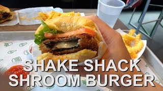 SHAKE SHACK SHROOM BURGER | vlog 188