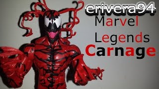 Marvel Legends Carnage Figure Review Spawn of Symbiotes