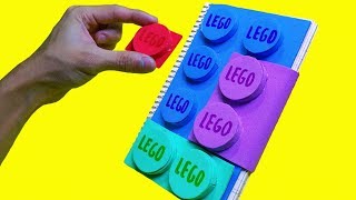 LIBRETA DE LEGO con la que puedes JUGAR