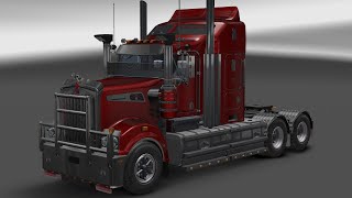 Обзор мода для ETS2 Kenworth T908 v2.0