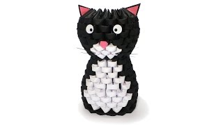 3D Origami Cat Tutorial