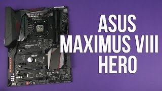 Распаковка Asus Maximus VIII Hero