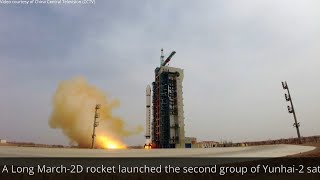 Long March-2D launches Yunhai-2 02