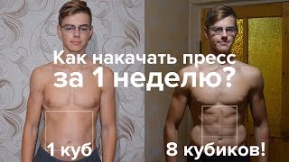 Как Накачать Пресс за 1 Неделю?