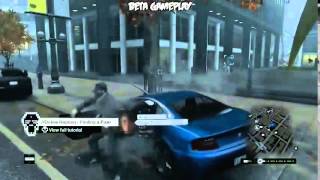 Watch Dogs 9min PS4 LEAKED BETA GAMEPLAY!!!