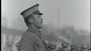 国民革命军 何将军发表演讲及阅兵(1929)