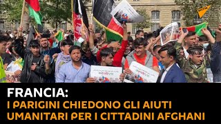 #Francia: i parigini chiedono gli aiuti umanitari per i cittadini afghani