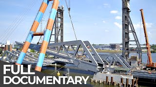 Europe's Biggest Bascule Bridge: The New Reth Bridge | Giant Generation Change