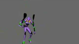 eva kicks alot