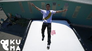 Human Drop Test and Crazy Flips! - The Stunt Jump