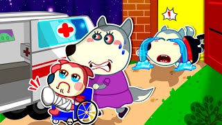 Don't Leave Me, Baby Jenny Got a Boo Boo! | Safety Cartoon | Funny Kids Cartoons | @mommywolf