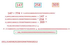 3 6 9 & 147 258 369 Gometric & Proportion !