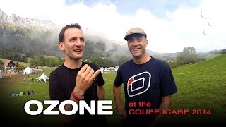 News from Ozone Paragliders (Coupe Icare 2014)