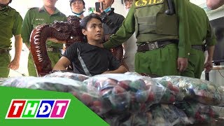 Giấu pháo nổ ở nhà bạn gái, chuẩn bị đem đi bán thì bị bắt | THDT