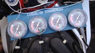 Yamaha r1 after carburetor synhronization