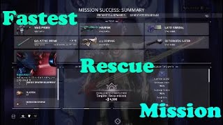 Warframe - Nightwave Challenge - Complete 3 Rescue Missions