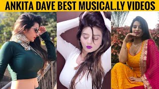 Hot model ankita dave  best musical.ly video//my favorite model