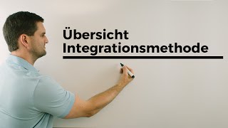 Integrationsmethoden, Integrationsregeln | Mathe by Daniel Jung