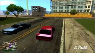 GTA SA - graphics mod GTA V HUD & TEXTURE - San Fierro Missions [Game Play]