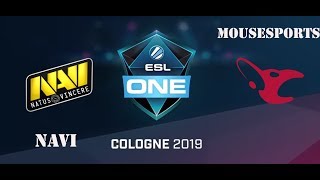 ESL One Cologne 2019: NaVi vs Mousesports