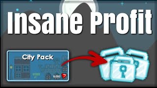 CITY PACK GIVES INSANE PROFIT! | Growtopia