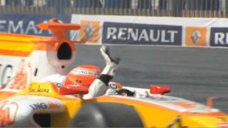 RENAULT F1 TEAM SHOW #1 BURJ DUBAI