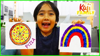 Ryan's Paper Towel Magic Trick Easy DIY Science Experiments for kids!