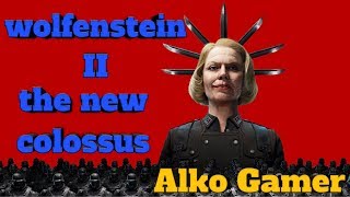 Стрим Wolfenstein 2 the new colossus. прохождение #1. Бласковиц объявил войну. Alko Gamer