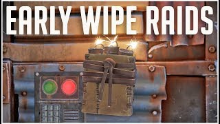 VANILLA RUST | EARLY WIPE RAIDS (#14)