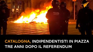 Catalogna, indipendentisti in piazza tre anni dopo il referendum