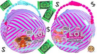 NEW BIG LOL Surprise Ooh La La Little Baby Sister with Money $ Blind Bags - Video