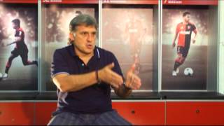 Reportaje al Tata Martino en Newell's de mi Vida TV