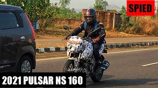 Finally 2021 Bajaj Pulsar NS 160 Spied || Pulsar NS160 || Rash Gear