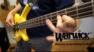 Warwick RockBass Corvette Basic 4 string demo
