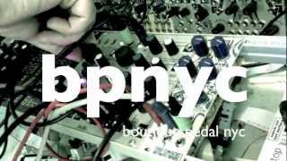 bpnyc boutique pedal nyc　ブティックペダル エヌワイシー CM
