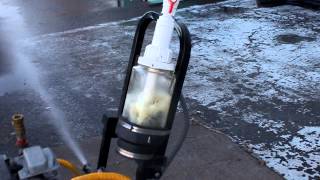GEET reactor on a pressure washer (High Definition)