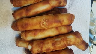 Сигара Борек. Sigara börek nasıl yapılır. Peynirli sigara börek. Турецкая Кухня.Сигара Борек с сыром