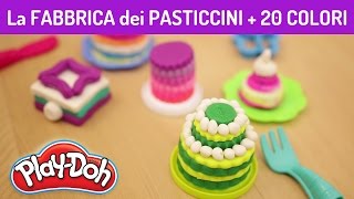 La FABBRICA dei PASTICCINI PLAY-DOH + SUPER PACCO da 20 COLORI