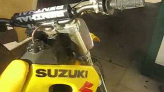 my rm 250 running