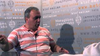 «Հետքի» սրահում Հրանտ Բագրատյանն է