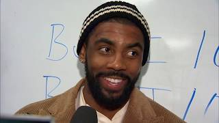 Kyrie Irving prefers a clear mask for vision on the court | ESPN