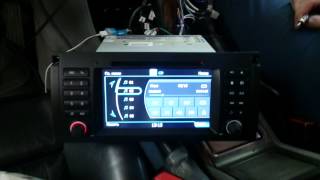 BMW 5 серия E39 установка музыки в машине