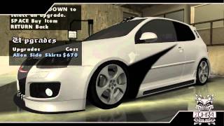 GTA San Andreas - Tunable Cars Pack Mod