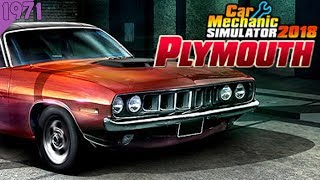 Car Mechanic Simulator 2018 - Plymouth HEMI Cuda 1971 - Gameplay (PC HD) [1080p60FPS]